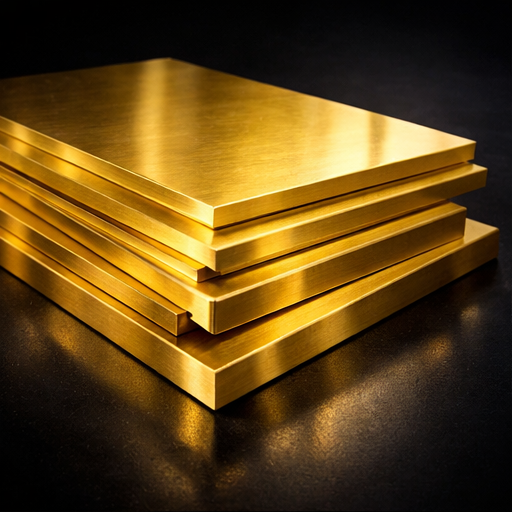 Brass plate