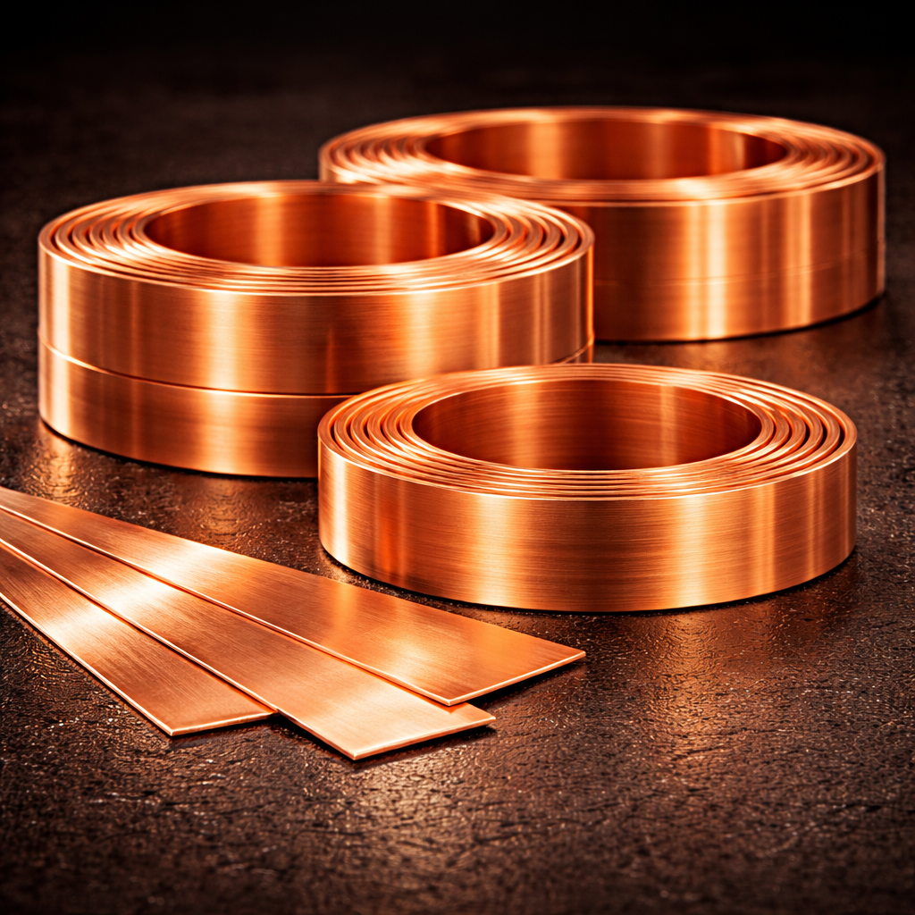 Copper strip
